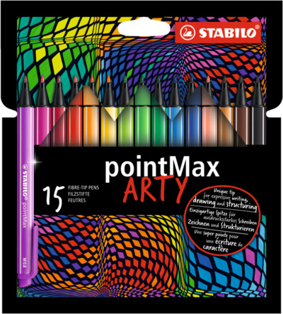 Cover for Stabilo · Viltstiften Stabilo Arty Pointmax Fineliner: 15 stuks (488/15-1-20) (Legetøj)