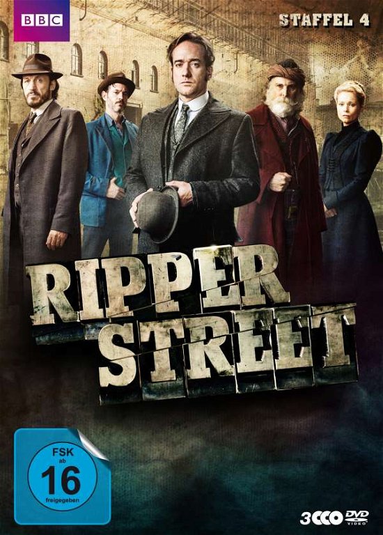 Cover for Macfayden,matthew / Flynn,jerome / Rothenberg,adam/+ · Ripper Street-staffel 4 (DVD) (2017)