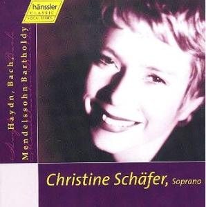 Cover for Christine Schäfer · Christine Schäfer-Haydn,Bach,M (CD) (2002)