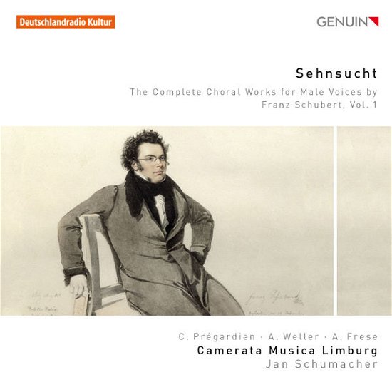 Cover for Schubert / Camerata Musica Limburg · Sehnsucht - the Complete Works for Male Voices 1 (CD) (2015)