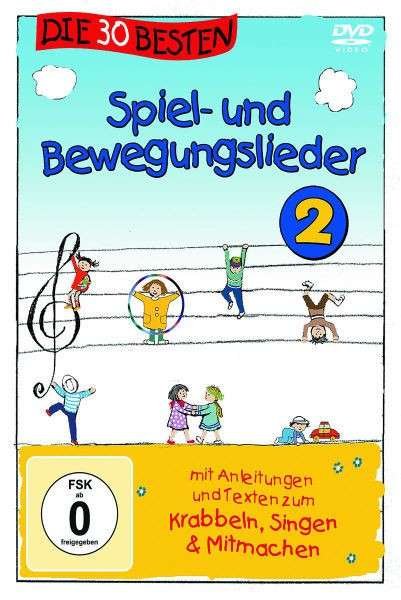 Cover for Simone Sommerland,karsten Glück &amp; Die Kita-frösche · Die 30 Besten Spiel-und Bewegungslieder 2-die DVD (DVD) (2013)