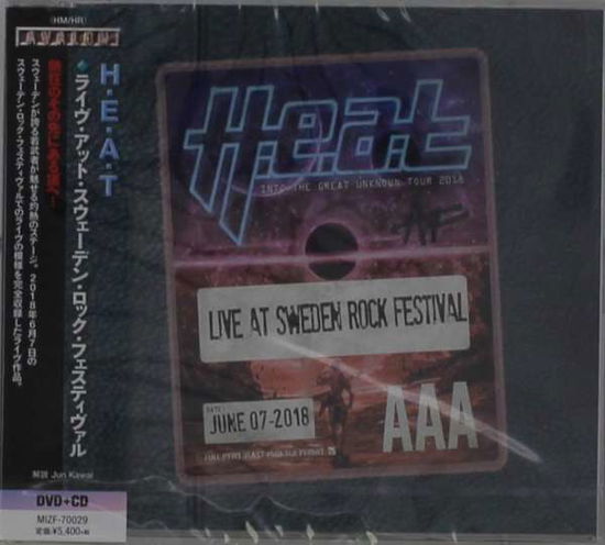 Live At Sweden Rock Festival - H.e.a.t - Film - JVC - 4527516018498 - 24. juli 2019