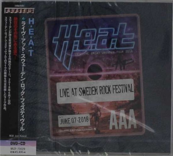 Cover for H.e.a.t · Live At Sweden Rock Festival (DVD) [Japan Import edition] (2019)