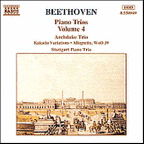 Cover for Ludwig Van Beethoven · Piano Trios Vol.4 (CD) (1994)