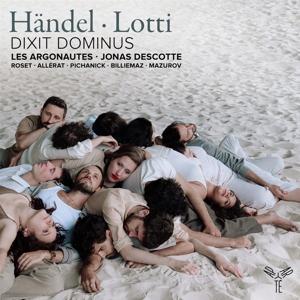 Cover for Les Argonautes &amp; Jonas Descotte · Handel &amp; Lotti: Dixit Dominus (CD) (2024)