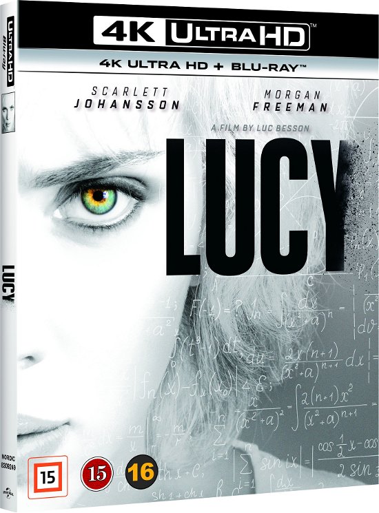Lucy (Uhd+bd) Uhd -  - Elokuva -  - 5053083092498 - torstai 13. lokakuuta 2016