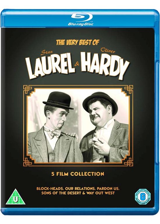 Cover for Laurel &amp; Hardy: 5 Film Collection · Laurel and Hardy - 5 Film Collection (Blu-ray) (2018)