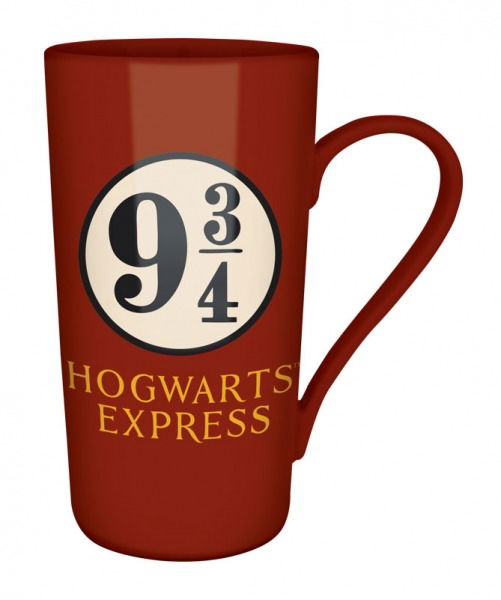 Mug Latte Boxed (500ml) - Harry Potter (Platform 9 3/4) - Harry Potter: Half Moon Bay - Livros - HALF MOON BAY - 5055453446498 - 1 de agosto de 2024