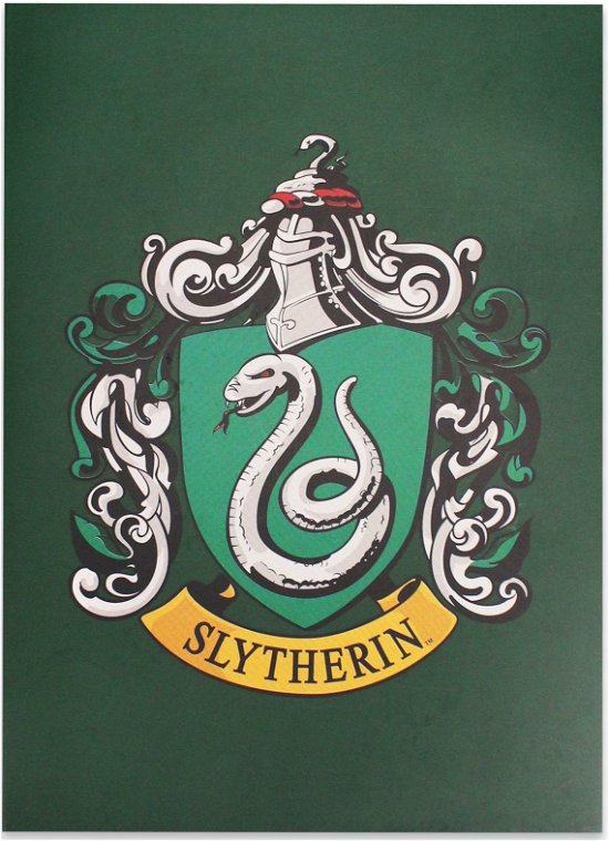 Cover for Harry Potter: Half Moon Bay · Harry Potter: Half Moon Bay - Slytherin (a5 Exercise Book Soft / Quaderno) (Legetøj)