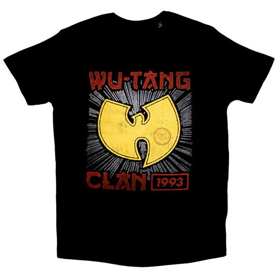 Cover for Wu-Tang Clan · Wu-Tang Clan Unisex T-Shirt: Tour '93 (T-shirt) [size S] [Black - Unisex edition]