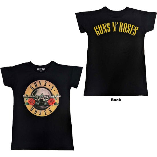 Guns N' Roses Ladies Nightdress: Classic Logo (Back Print) - Guns N Roses - Merchandise -  - 5056737211498 - 