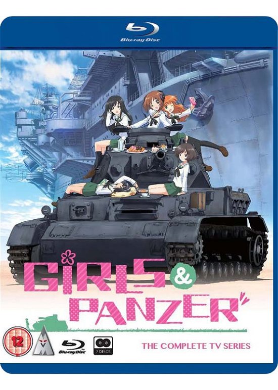 Girls Und Panzer - The Complete Series - Girls Und Panzer Collection Bluray - Film - MVM Entertainment - 5060067005498 - 28. april 2014