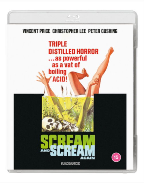 Scream And Scream Again - Gordon Hessler - Películas - Radiance Films - 5060974680498 - 20 de noviembre de 2023