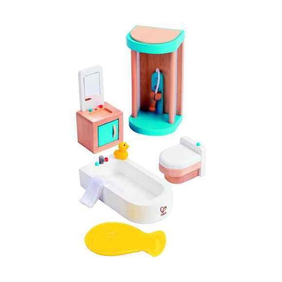 Hape Poppenhuis Badkamer - Hape - Gadżety - Hape - 6943478004498 - 