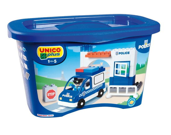 Unico Plus - Costruzioni - Cestino Polizia - Unico - Merchandise -  - 8000796085498 - 