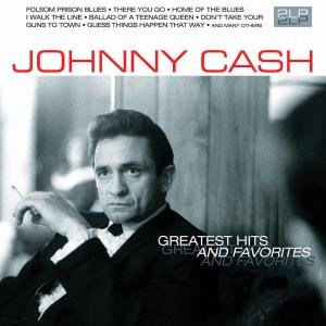 Cover for Johnny Cash · Greatest Hits and Favorites (LP) (2010)