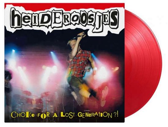 Cover for Heideroosjes · Choice For A Los Generation?! (LP) [Translucent Red Vinyl edition] (2021)
