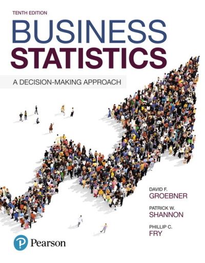 Cover for David F. Groebner · Business Statistics (Hardcover Book) [10 Rev edition] (2017)