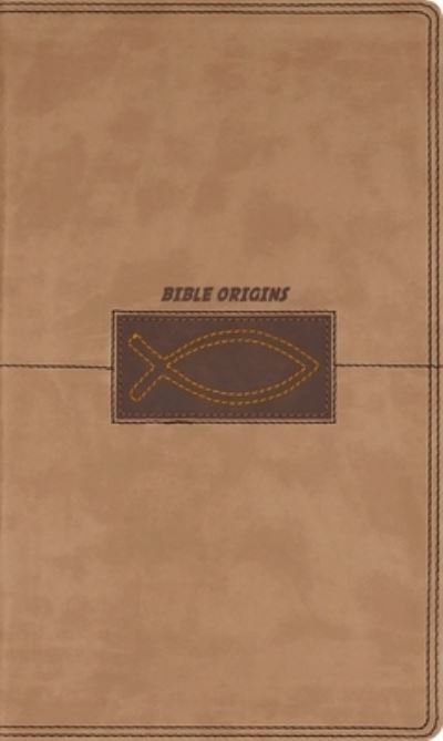 Cover for Bible Origins (Portions of the New Testament + Graphic Novel Stories), Leathersoft, Tan: The Underground Story (Best Christian Gift for Kids Ages 8+ or Teens Who Love Comic Books and Adventures) (Leather Book) (2024)