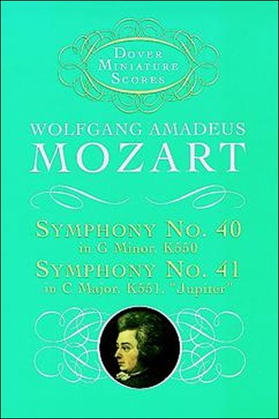Cover for Music Scores · Symphonies Nos. 40 &amp; 41 (Dover Miniature Music Scores) (Pocketbok) (1997)