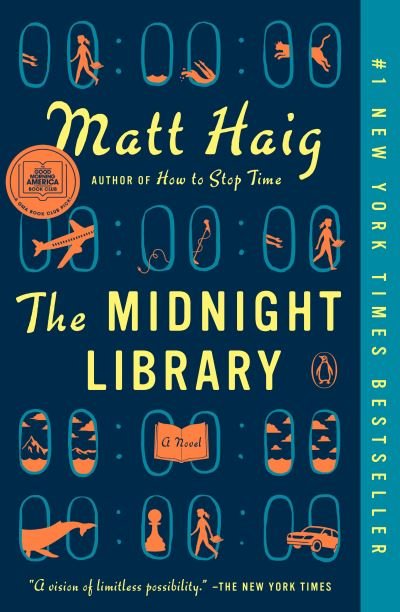 Cover for Matt Haig · The Midnight Library (Paperback Bog) (2023)