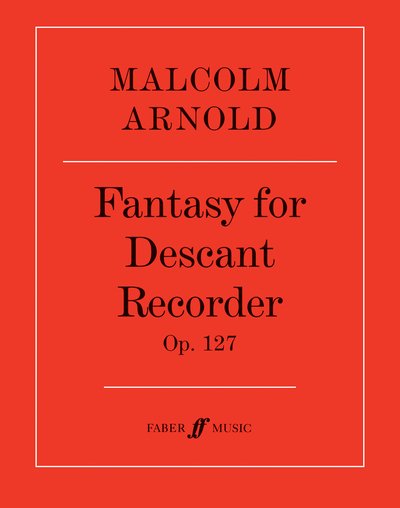 Cover for Malcolm Arnold · Fantasy for Soprano Recorder (Paperback Book) (1998)