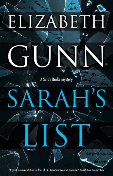 Cover for Elizabeth Gunn · Sarah's List - A Sarah Burke mystery (Inbunden Bok) [Main edition] (2020)