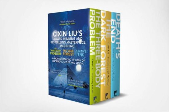 Three-Body Problem Boxed Set: (The Three-Body Problem, The Dark Forest, Death's End) - The Three-Body Problem Series - Cixin Liu - Books - Tor Publishing Group - 9781250254498 - October 22, 2019