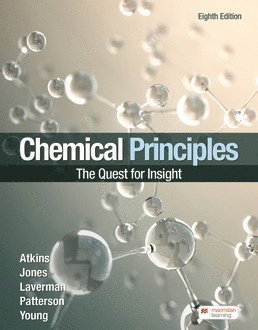 Cover for Peter Atkins · Chemical Principles: The Quest for Insight (Taschenbuch) [Eigth edition] (2023)