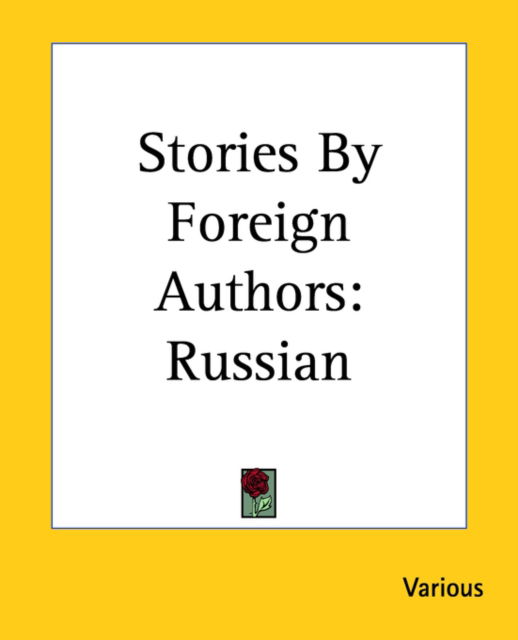 Cover for Stories by Foreign Authors: Russian (Pocketbok) (2004)