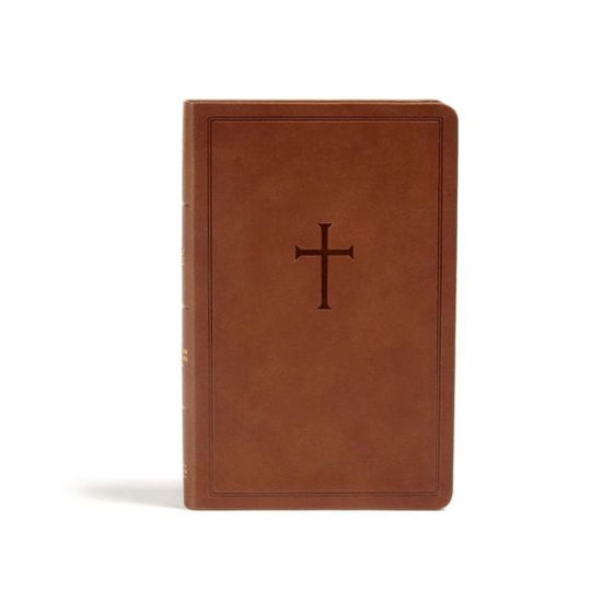 Cover for C. S. B. Bibles CSB Bibles by Holman · CSB Personal Size Bible, Brown LeatherTouch (Book) (2020)