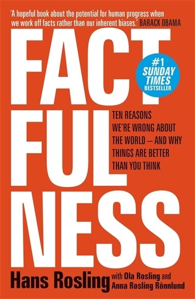 Cover for Hans Rosling · Factfulness: Ten Reasons We're Wrong About The World - And Why Things Are Better Than You Think (Paperback Bog) (2019)