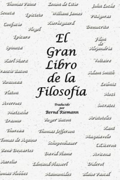 Cover for Autores Varios · El Gran Libro de la Filosofia (Paperback Book) (2016)