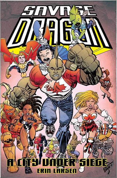 Cover for Erik Larsen · Savage Dragon: A City Under Siege (Paperback Book) (2019)