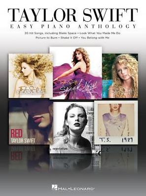 Cover for Swift · Taylor Swift - Easy Piano Anthology (Book) (2017)