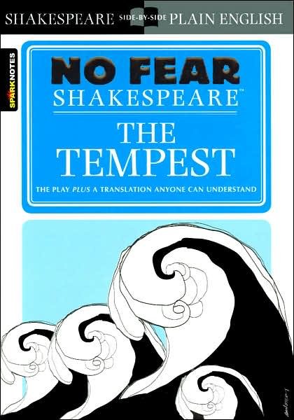 Cover for SparkNotes · The Tempest (No Fear Shakespeare) - No Fear Shakespeare (Paperback Book) (2003)