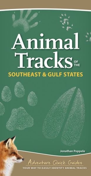 Cover for Jonathan Poppele · Animal Tracks of the Southeast &amp; Gulf States: Your Way to Easily Identify Animal Tracks - Adventure Quick Guides (Spiralbok) (2021)