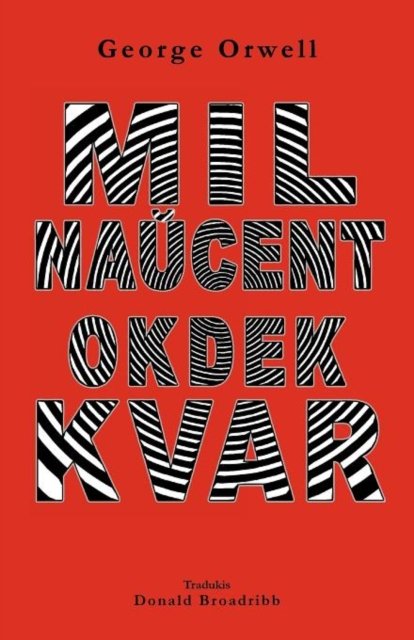Cover for George Orwell · Mil naucent okdek kvar (Taschenbuch) (2012)