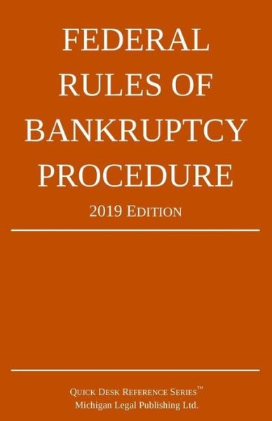 Cover for Federal Rules of Bankruptcy Procedure; 2019 Edition: With Statutory Supplement (Book) (2018)