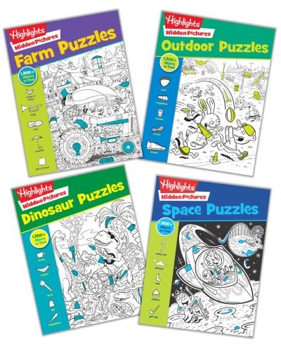 Cover for Highlights · Hidden Pictures Galore (ages 6-up) Bundle (Paperback Book) (2020)
