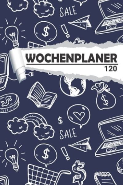 Cover for Aw Media · Wochenplaner Buro Icons (Paperback Book) (2020)