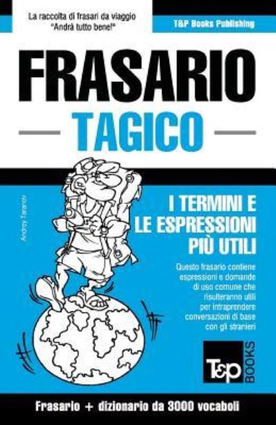 Cover for Andrey Taranov · Frasario Italiano-Tagico e vocabolario tematico da 3000 vocaboli (Paperback Book) (2016)
