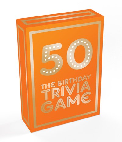 Cover for Summersdale Publishers · 50: The Birthday Trivia Game (Lernkarteikarten) (2020)