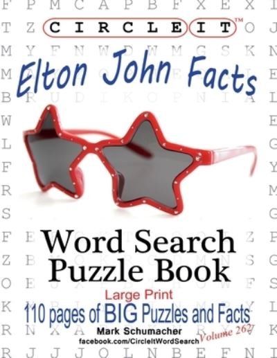 Cover for Mark Schumacher · Circle It, Elton John Facts, Word Search, Puzzle Book (Pocketbok) (2020)