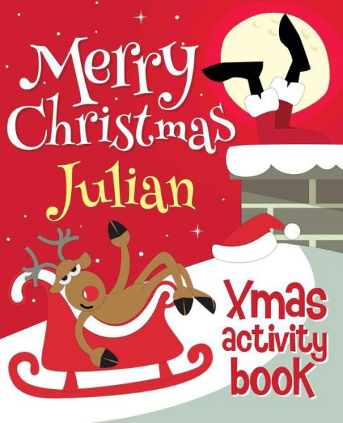 Cover for Xmasst · Merry Christmas Julian - Xmas Activity Book (Paperback Book) (2017)