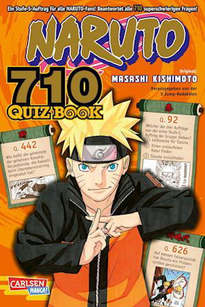 Naruto Quiz Book - Masashi Kishimoto - Bøger - Carlsen - 9783551717498 - 2. august 2022