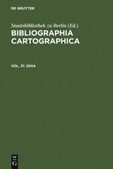 Cover for Wolfgang Crom · 2004 (Book) (2005)