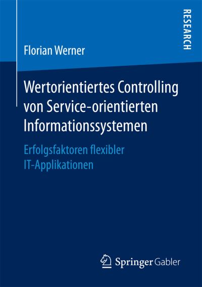 Cover for Werner · Wertorientiertes Controlling von (Book) (2016)