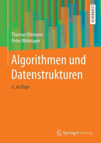 Cover for Thomas Ottmann · Algorithmen und Datenstrukturen (Book) (2017)