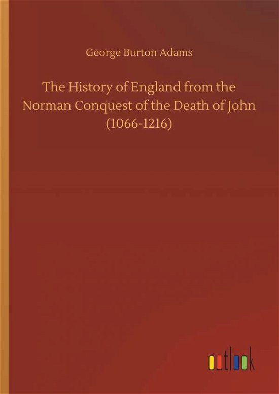 Cover for Adams · The History of England from the N (Bog) (2019)